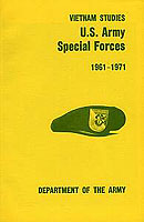 U.S. ARMY SPECIAL FORCES, 1961-1971 cover